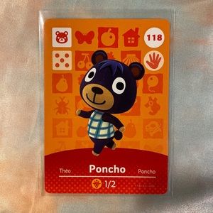 Genuine ACNH amiibo Poncho